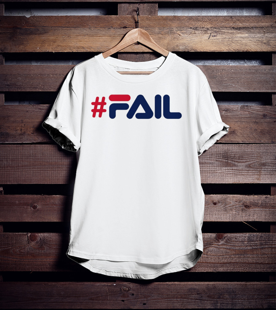 #FAIL Hashtag Bold Modern T-Shirt