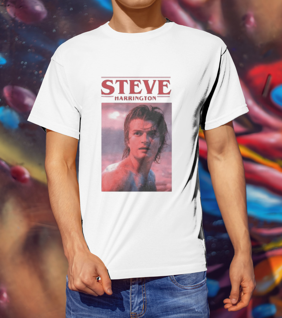 Steve Harrington Vintage Aesthetic Stranger Things Joe Keery T-Shirt