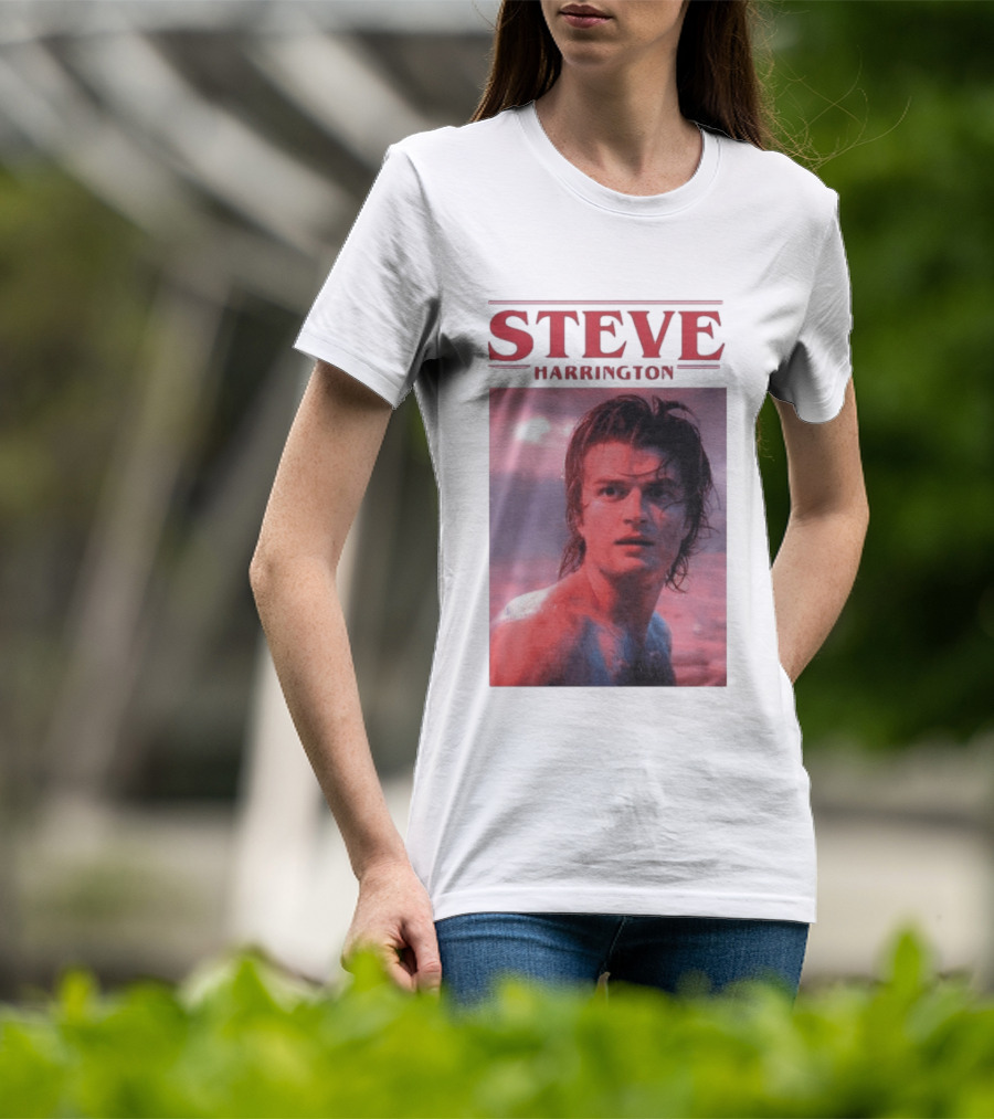 Steve Harrington Vintage Aesthetic Stranger Things Joe Keery T-Shirt