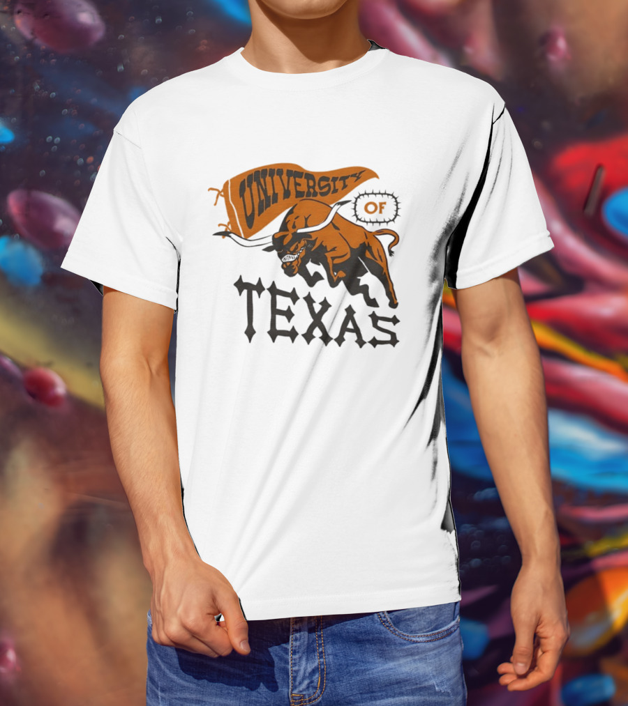 University Of Texas Longhorn Bevo Bull T-Shirt
