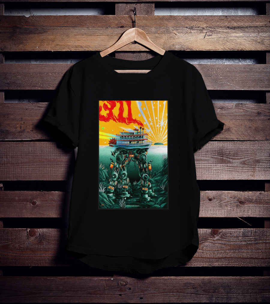 311 Kansas City MO 2026 Steamboat Robot T-Shirt