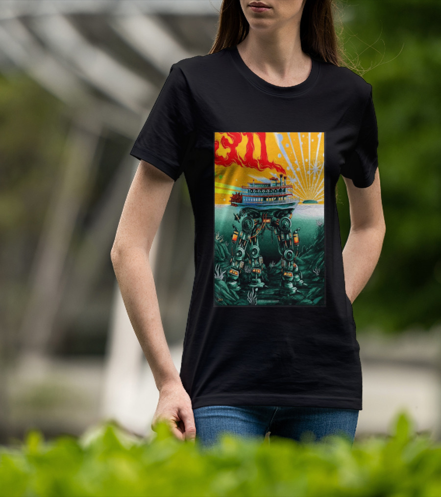 311 Kansas City MO 2026 Steamboat Robot T-Shirt