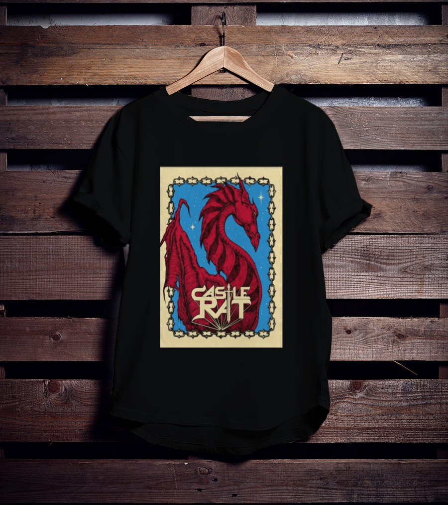 Castle Rat Red Dragon Marienthal Germany Aug 14 2026 T-Shirt