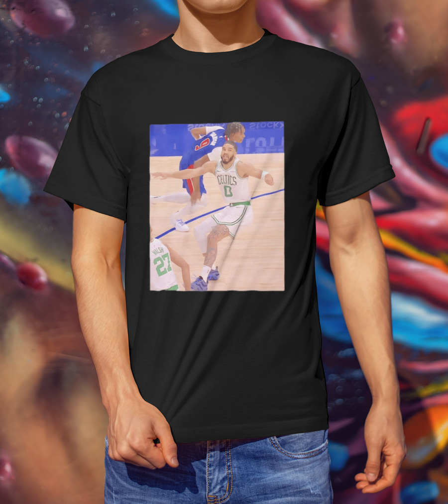 Jayson Tatum Celtics Basketball Vs Thompson And Walsh NBA T-Shirt