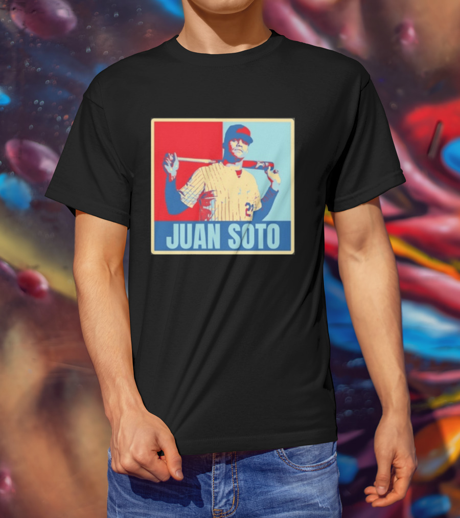 Juan Soto Mets Red Blue T-Shirt