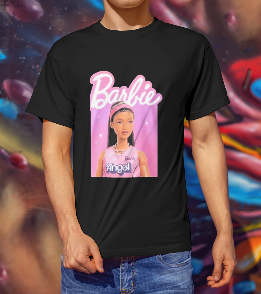 Barbie Angel Basketball Doll T-Shirt