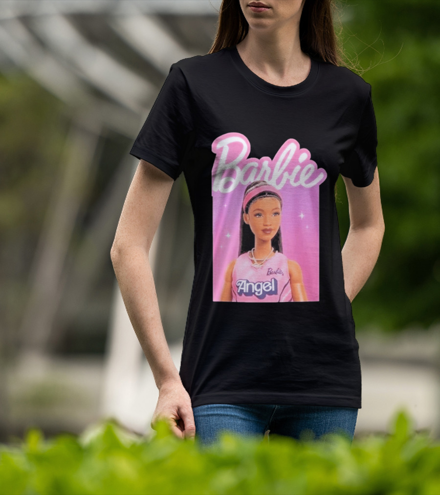 Barbie Angel Basketball Doll T-Shirt