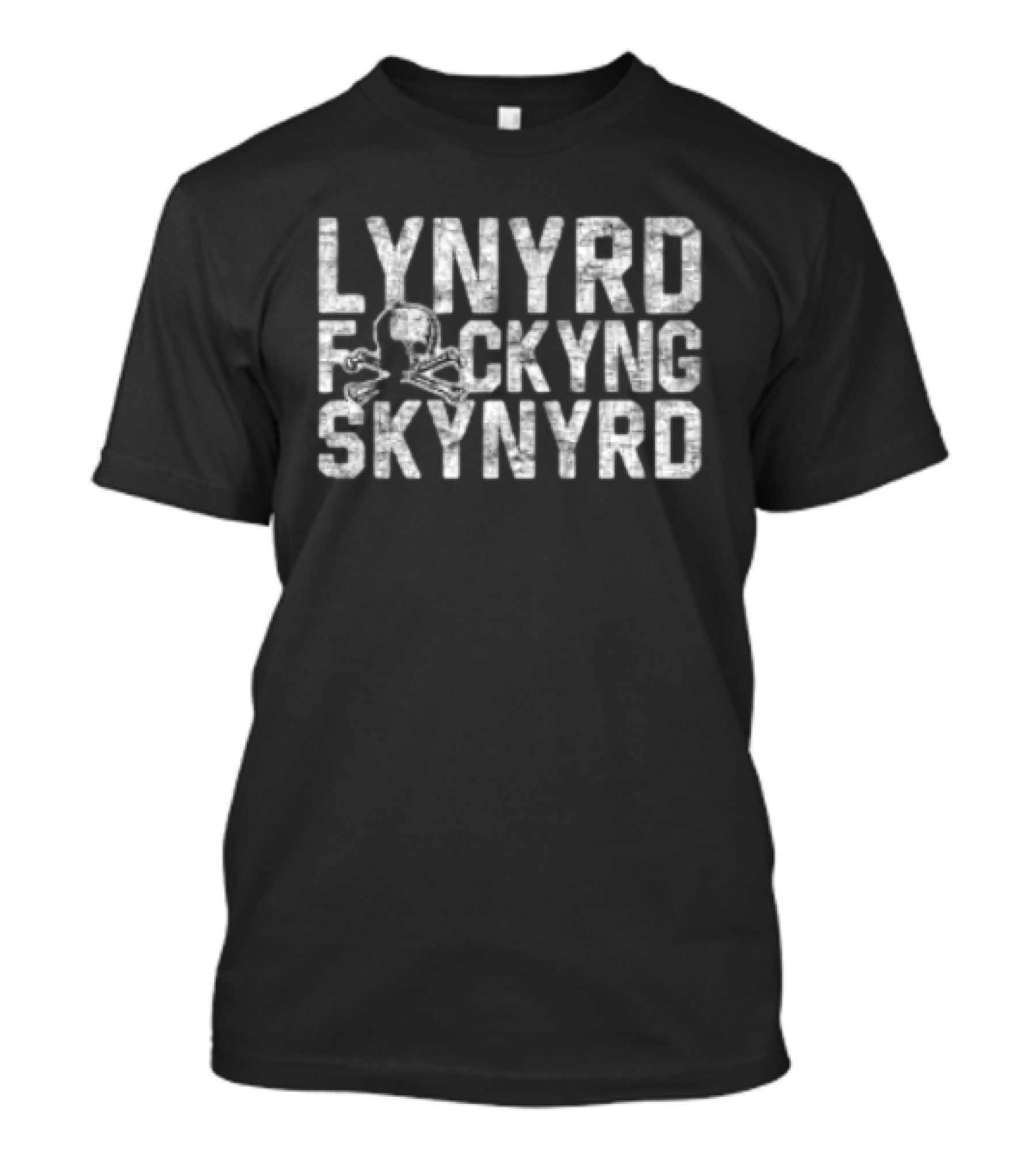 Lynyrd F*cking Skynyrd Lfs Black Football T-Shirt
