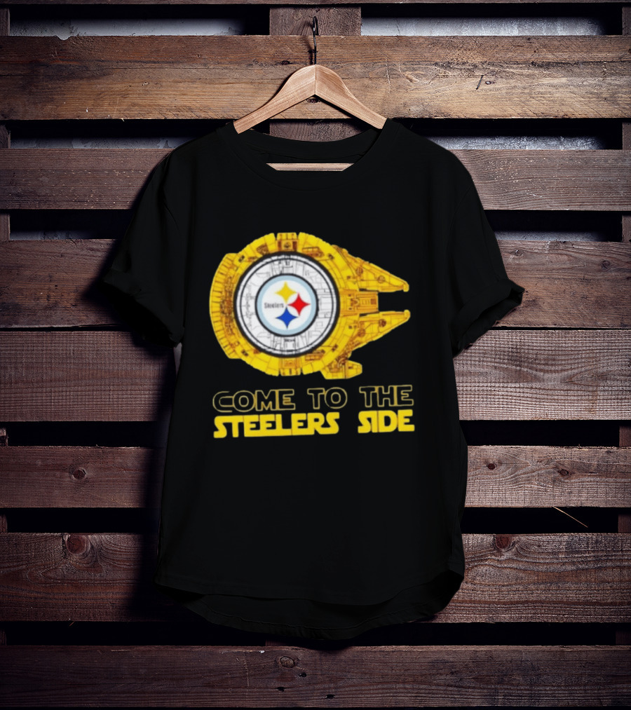 Original Star Wars Pittsburgh Steelers Come To The Steelers Side T-Shirt