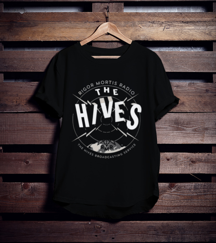 Rigor Mortis Radio The Hives Broadcasting Service RMR T-Shirt