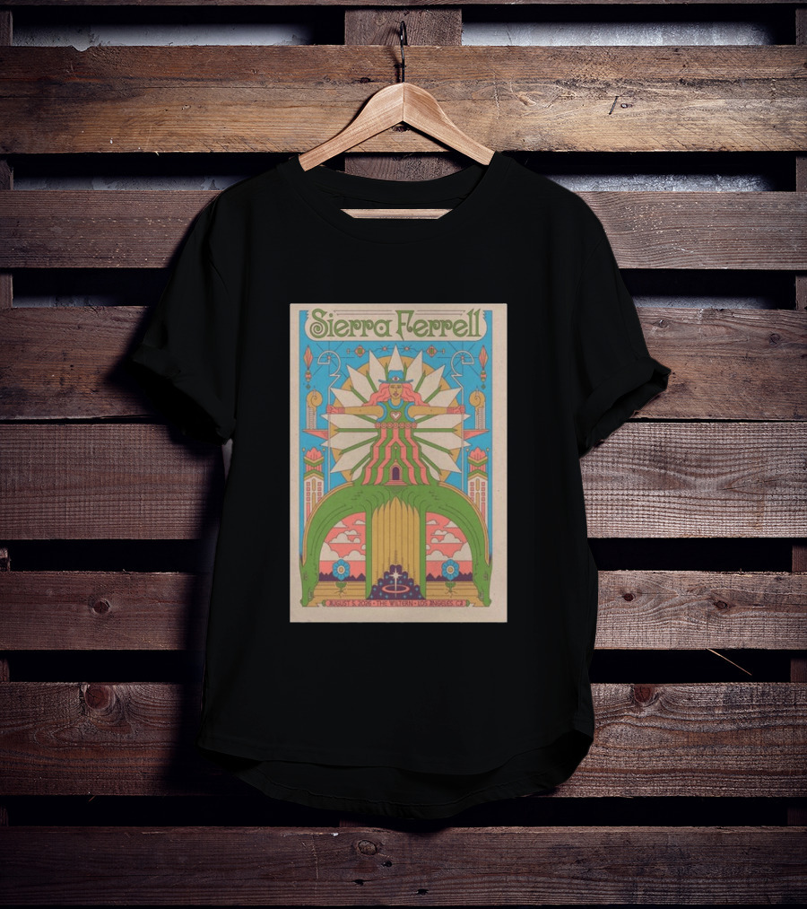Sierra Ferrell August 5 2026 The Wiltern Los Angeles CA Psychedelic T-Shirt