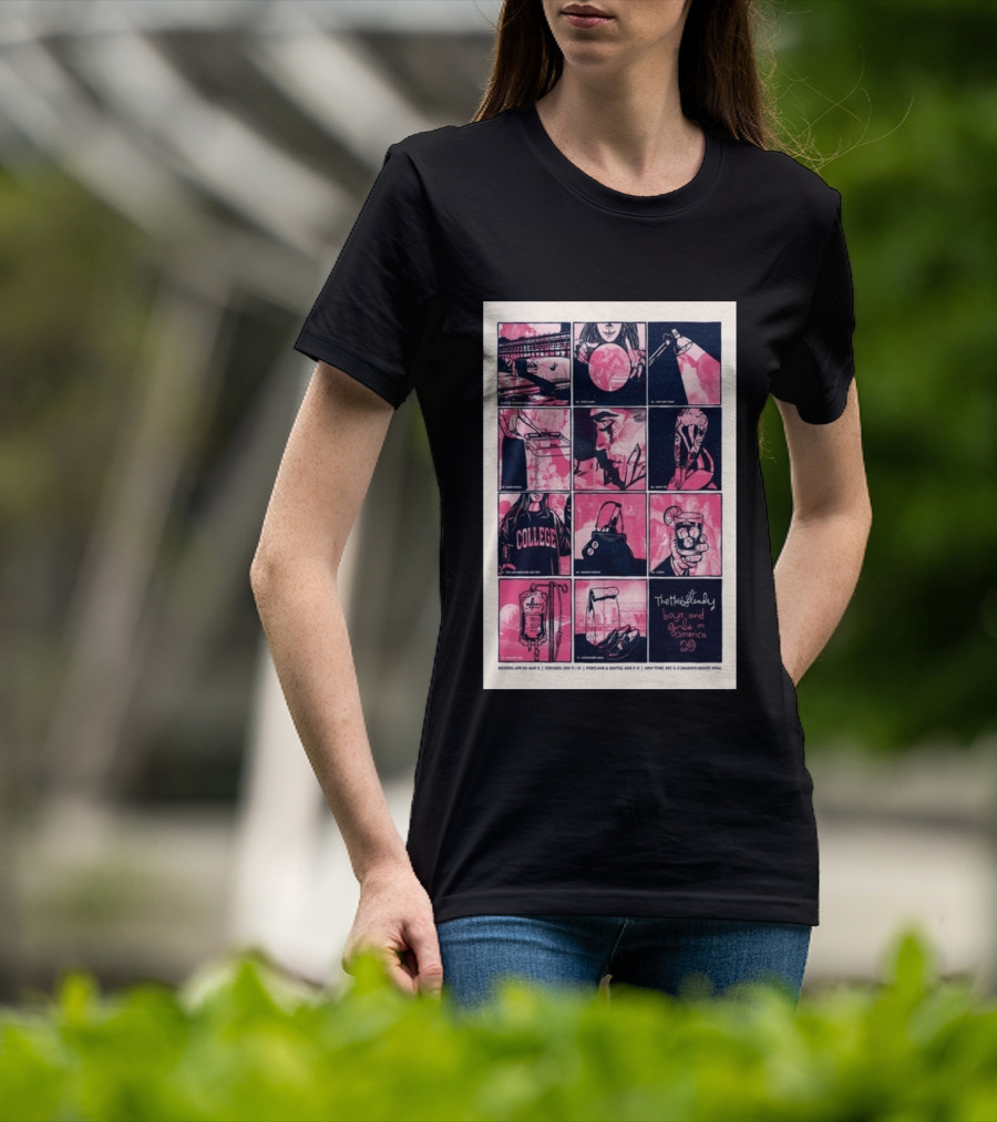 The Hold Steady Boys And Girls In America Tour 2026 Boston Chicago Portland Seattle New York T-Shirt