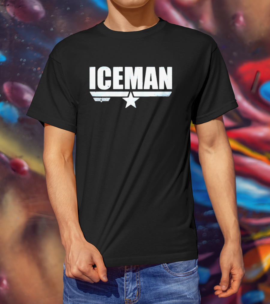 Top Gun Iceman Caleb Williams Chicago Bears T-Shirt