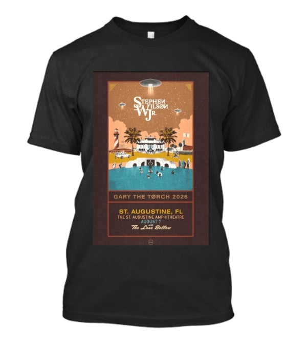 Stephen Wilson Jr St. Augustine Amphitheatre August 7 2026 Gary The Torch The Lone Bellow T-Shirt