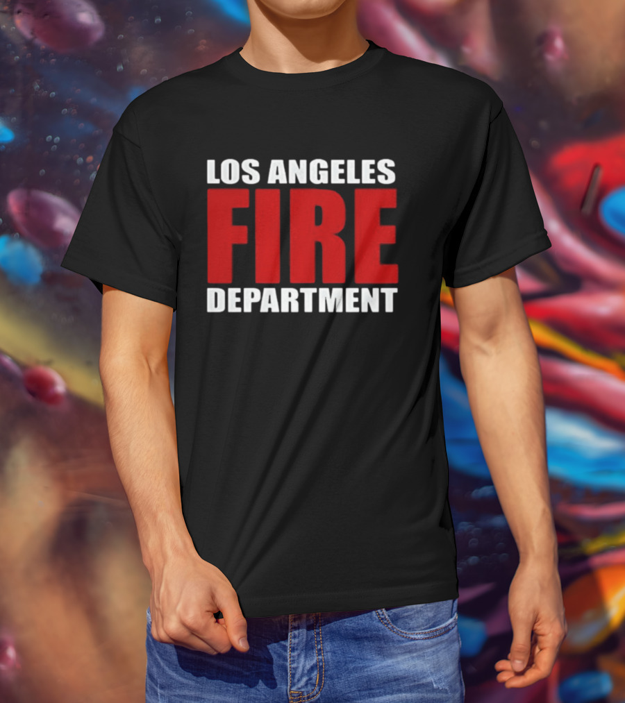 Los Angeles Fire Department Trending Keywords T-Shirt