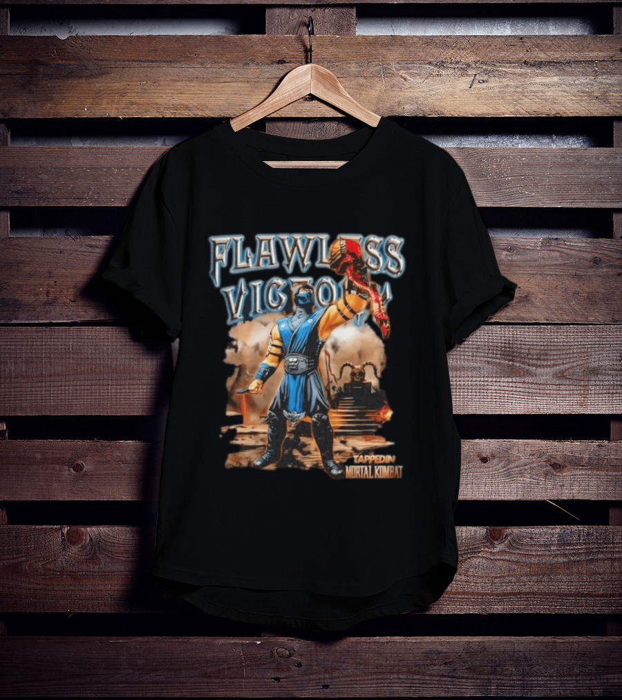 Flawless Victory Subzero Tappedin Mortal Kombat T-Shirt