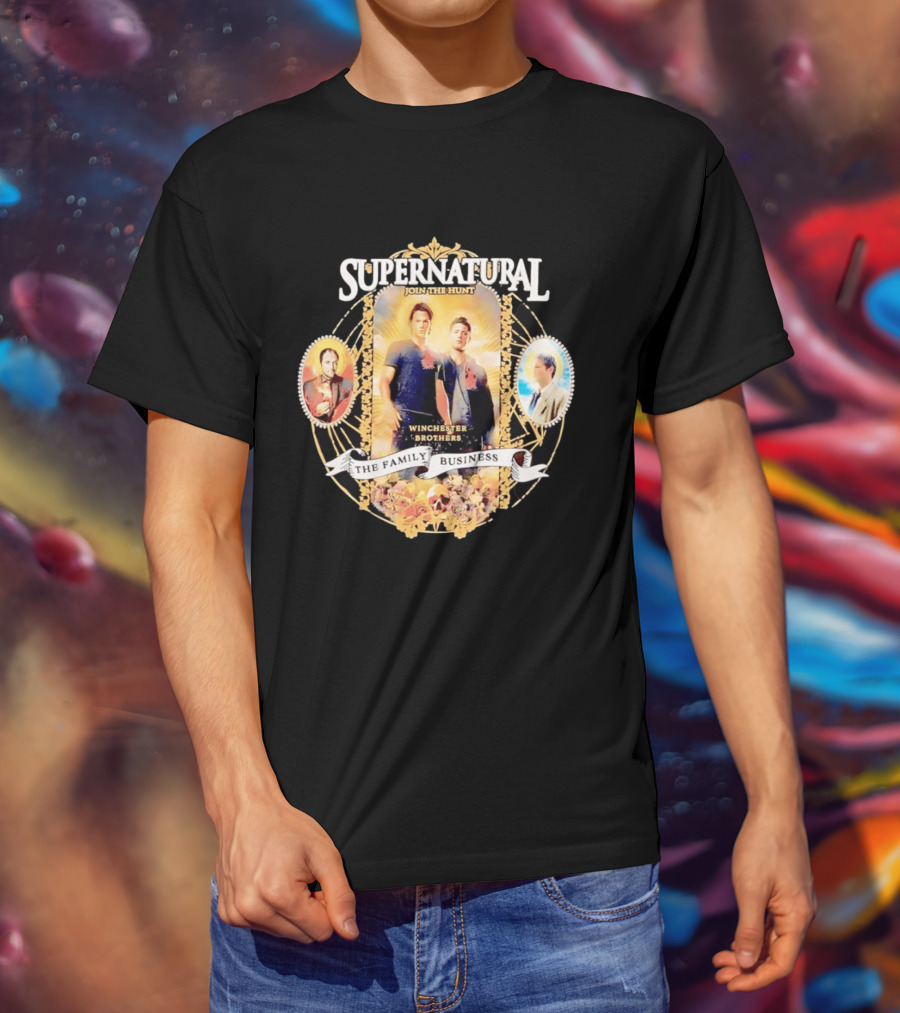 Supernatural Join The Hunt Winchester Brothers The Family Business T-Shirt