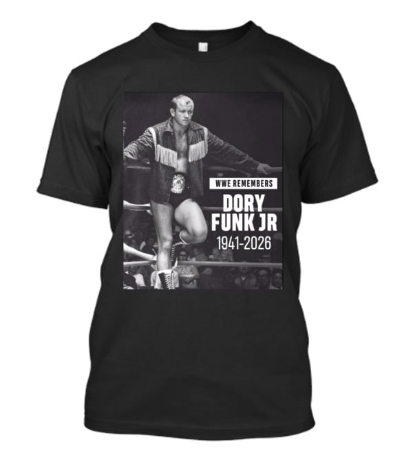 WWE Remembers Dory Funk Jr 1941 2026 T-Shirt
