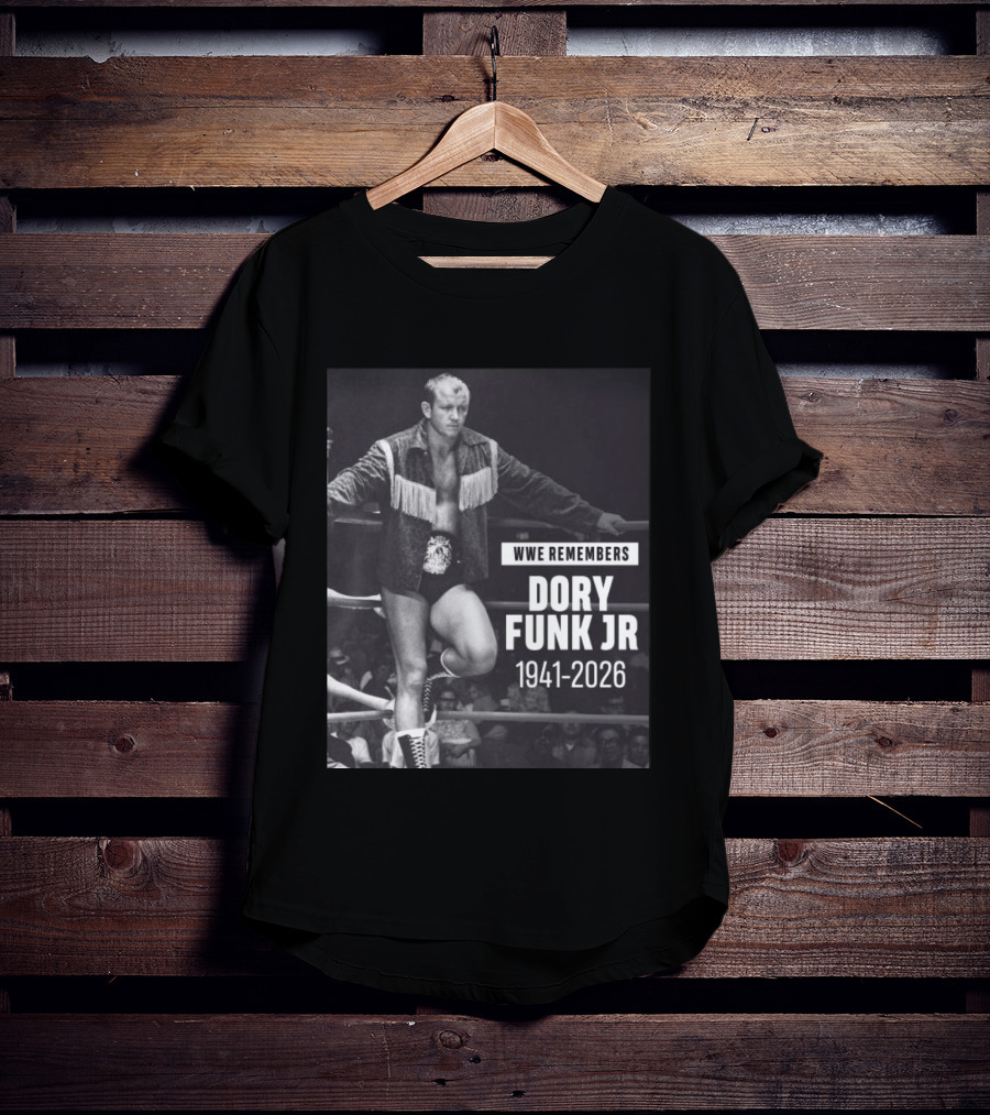 WWE Remembers Dory Funk Jr 1941 2026 T-Shirt