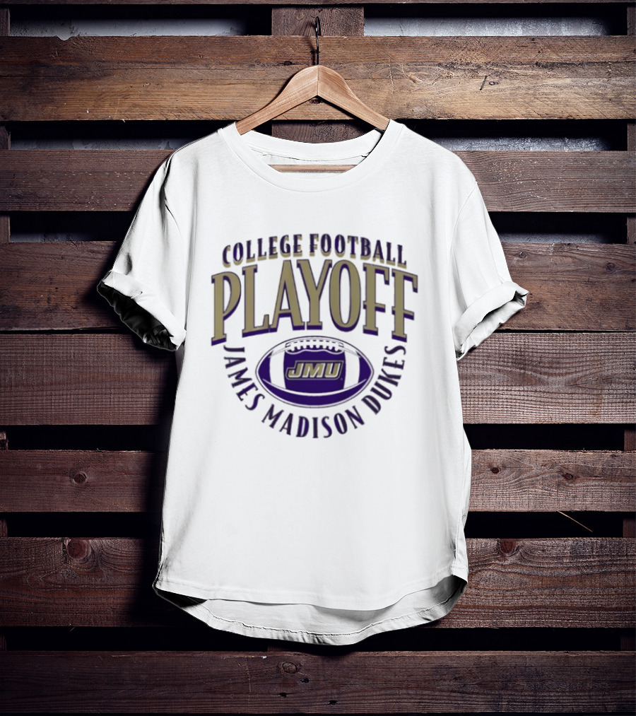 JMU Football 2025 26 College Football Playoff James Madison Dukes T-Shirt