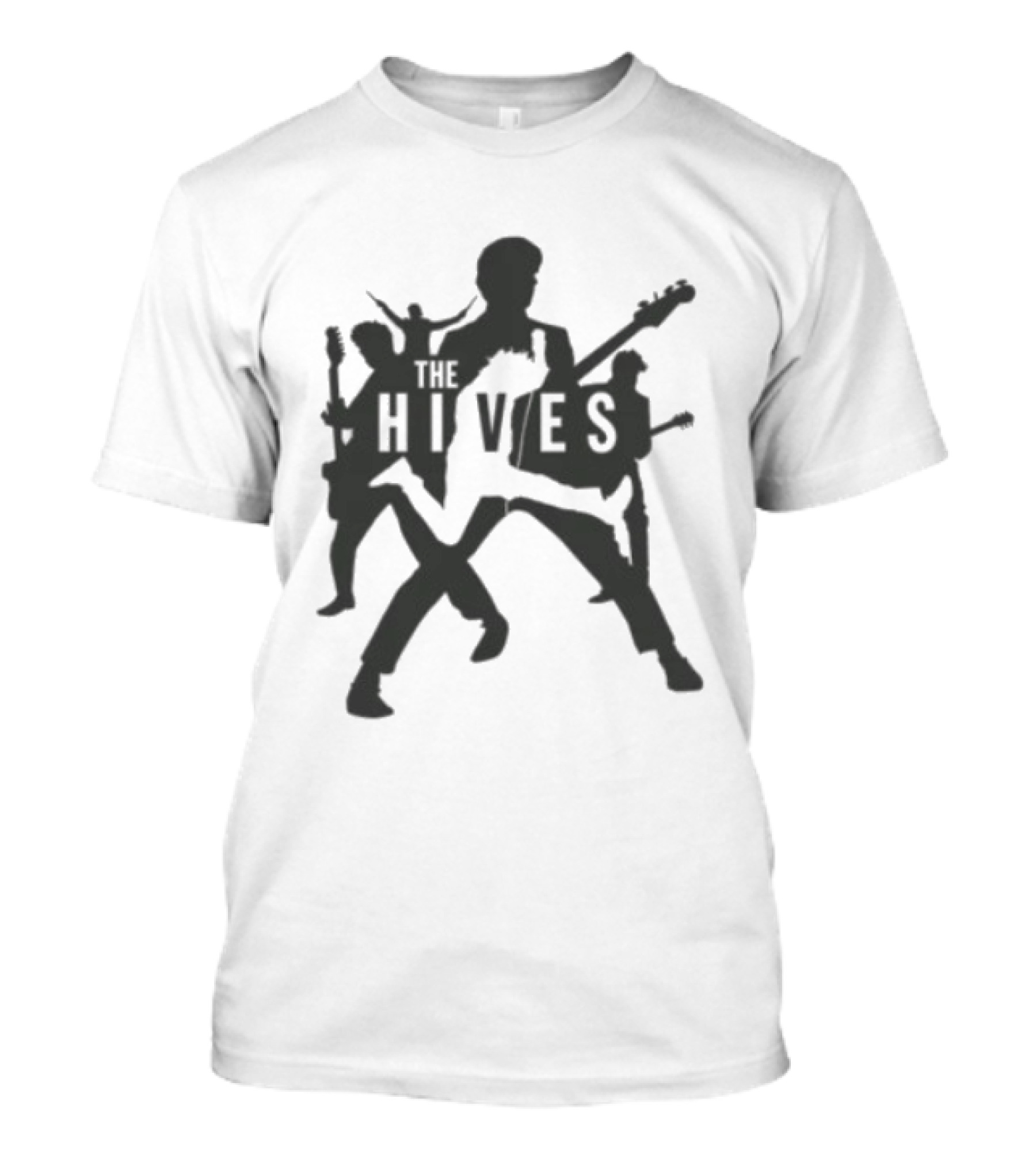 The Hives Band Silhouettes Fan Merchandise T-Shirt