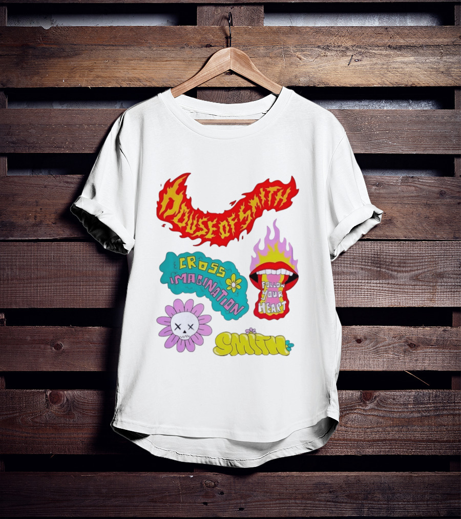 House Of Smith Cross Imagination Follow Your Heart Smith T-Shirt