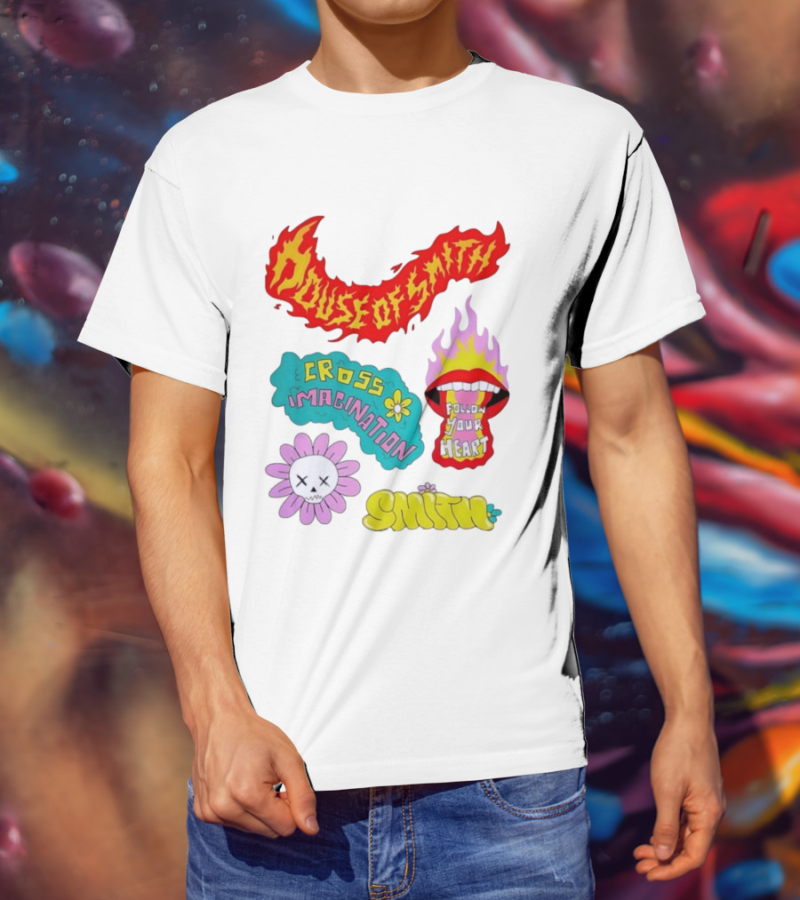 House Of Smith Cross Imagination Follow Your Heart Smith T-Shirt