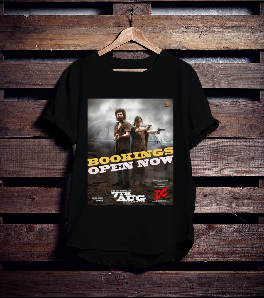 Bookings Open Now For DC In Cinema 7th Aug Worldwide T-Shirt