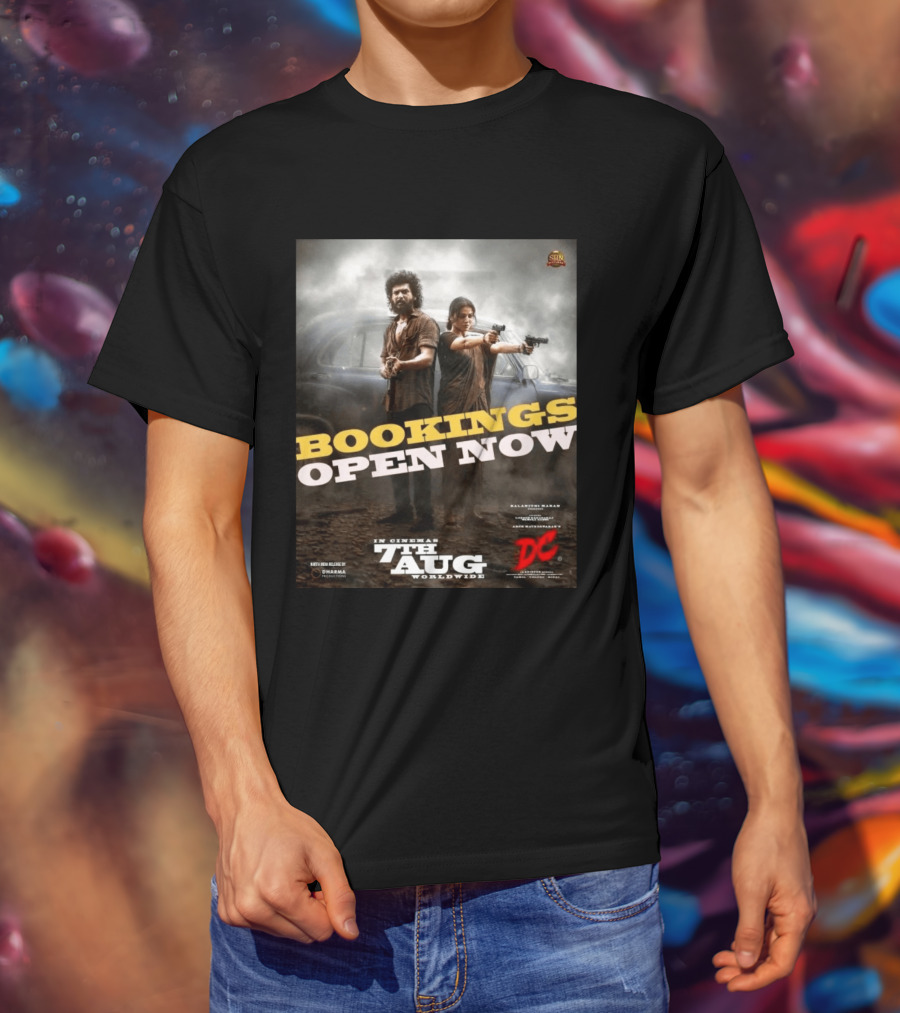 Bookings Open Now For DC In Cinema 7th Aug Worldwide T-Shirt