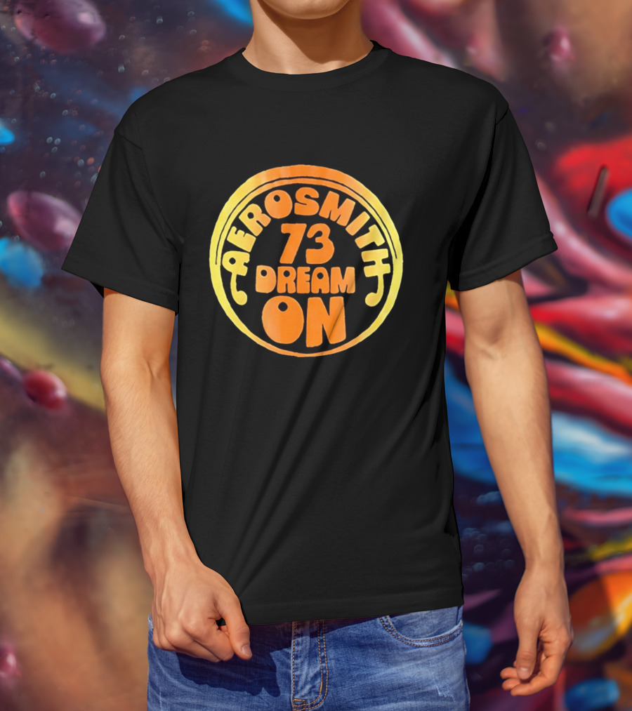 Aerosmith 73 Dream On 1973 Classic Rock T-Shirt