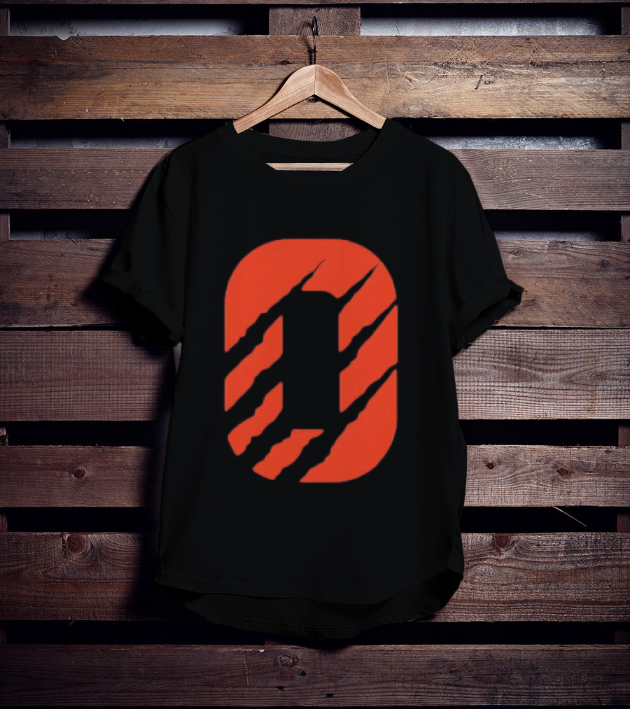 Cincinnati Bengals Clawed Stripes T-Shirt