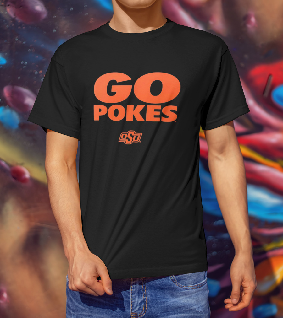 Go Pokes OSU Oklahoma State University Cowboys T-Shirt