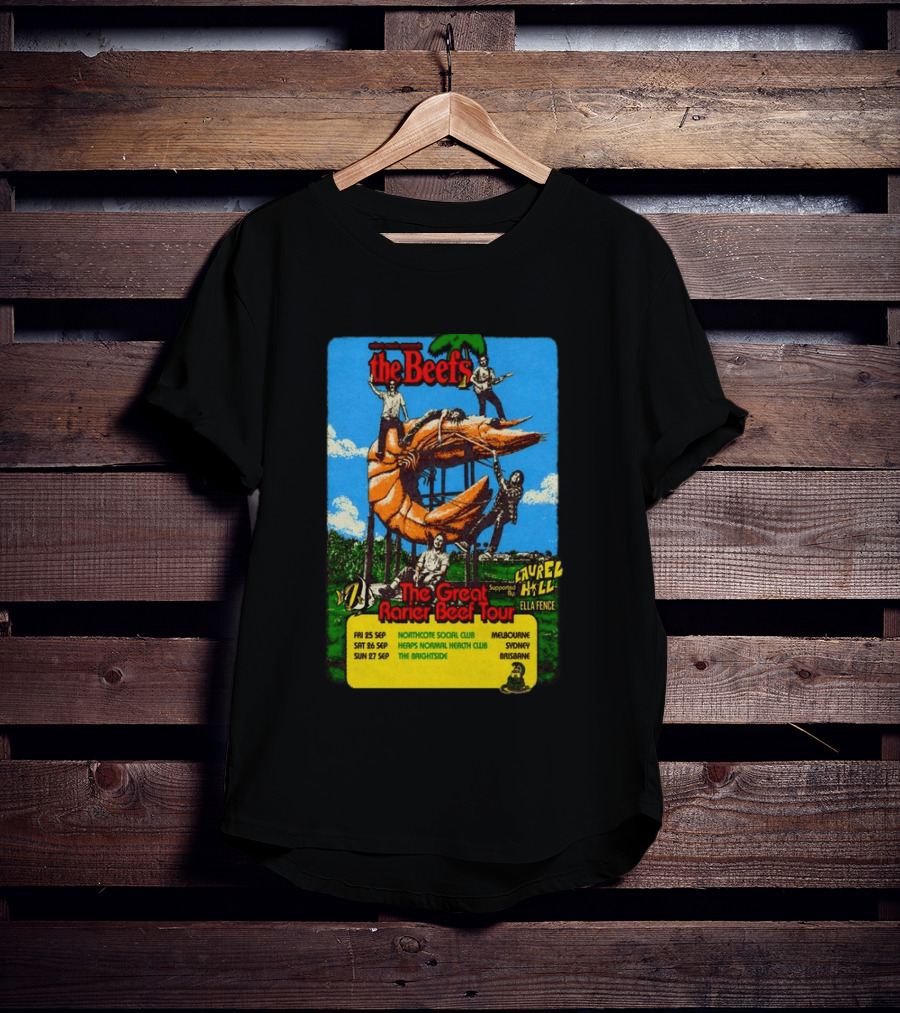The Beefs 2026 The Great Rarier Beef Tour Melbourne Sydney Brisbane T-Shirt