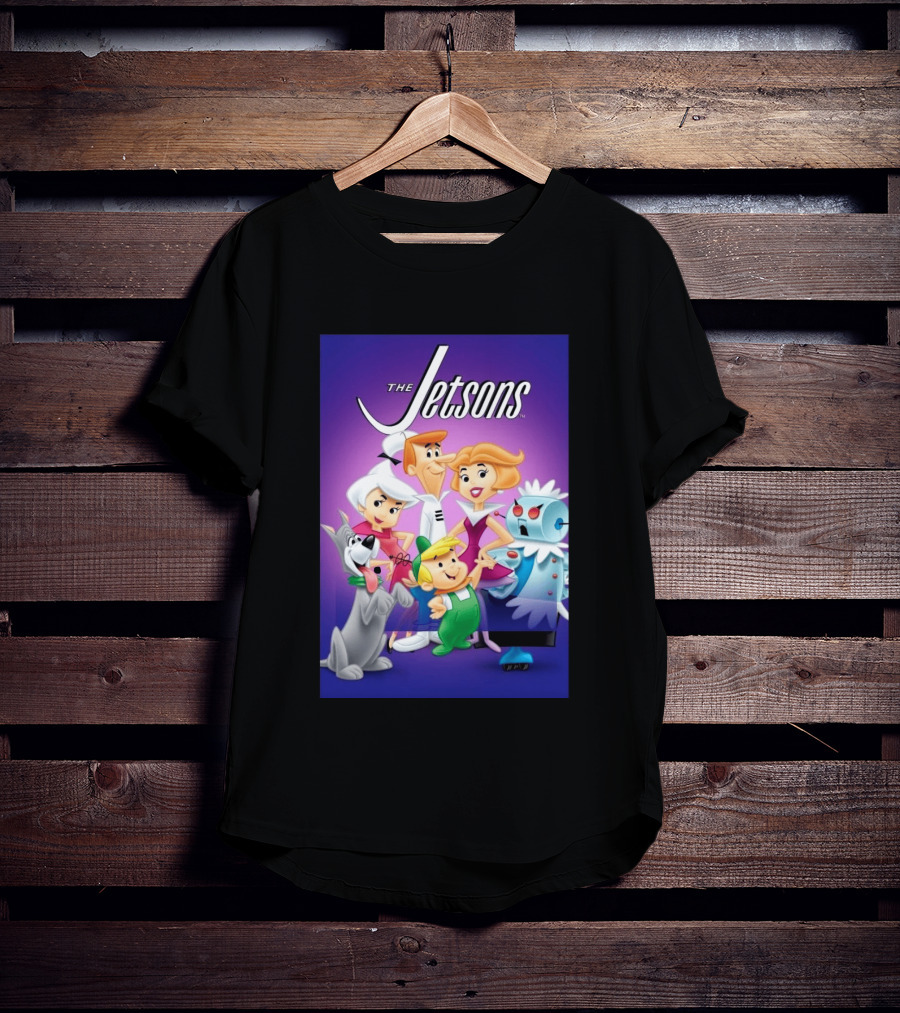 The Jetsons Family 2062 Animation Characters T-Shirt