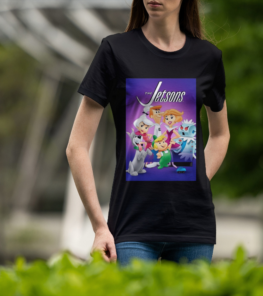 The Jetsons Family 2062 Animation Characters T-Shirt