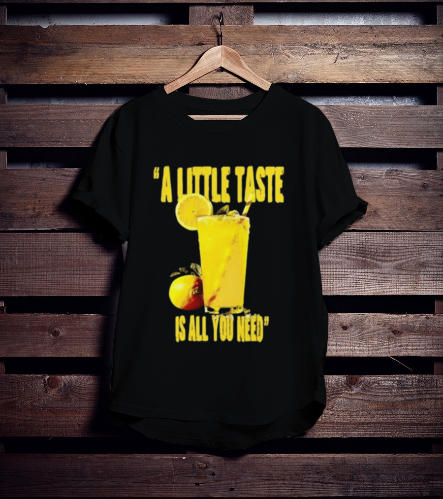 Louis Lemonade Tour 2025 A Little Taste Is All You Need Long Sleeve T-Shirt