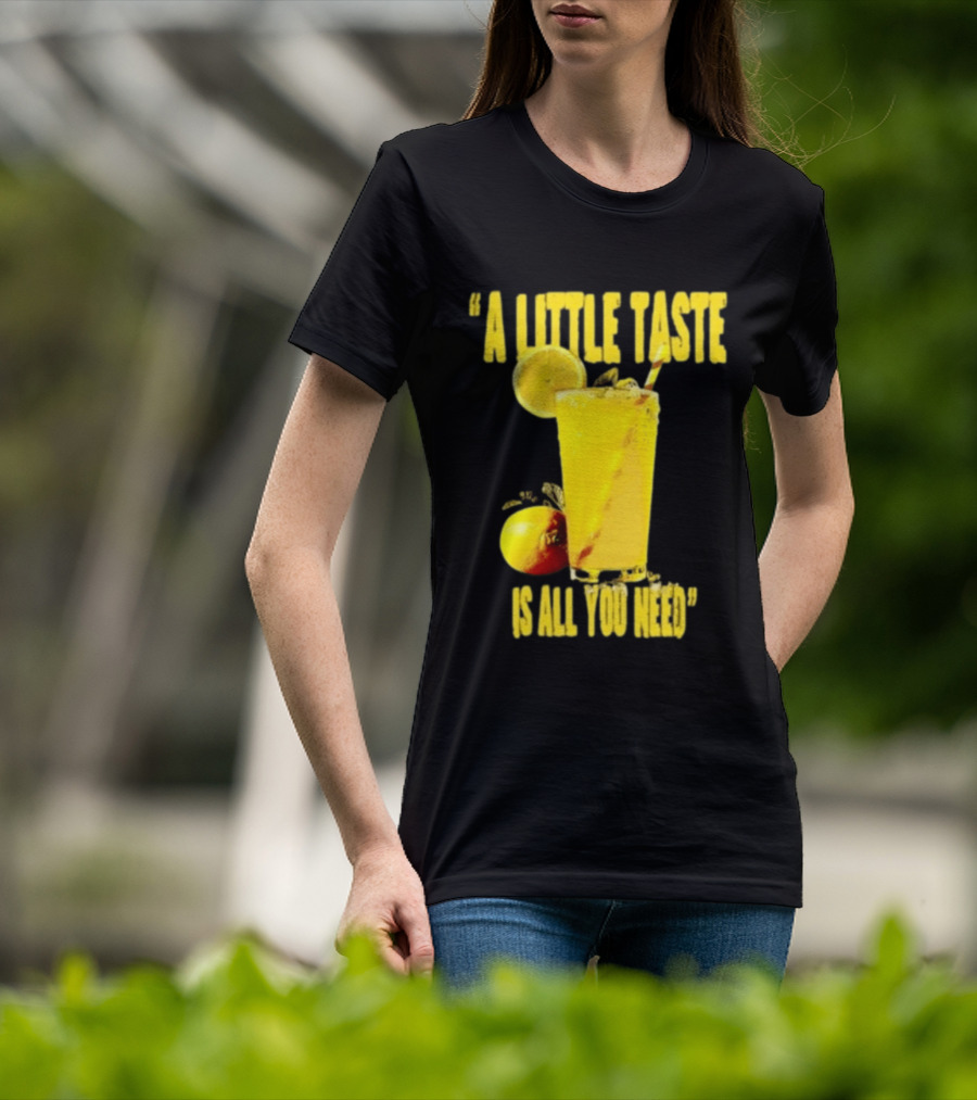 Louis Lemonade Tour 2025 A Little Taste Is All You Need Long Sleeve T-Shirt