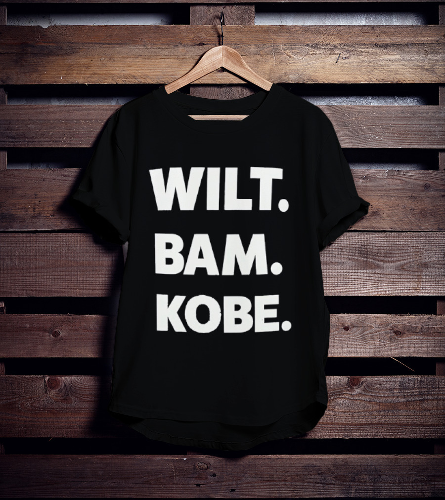 Wilt Chamberlain Bam Adebayo Kobe Bryant T-Shirt