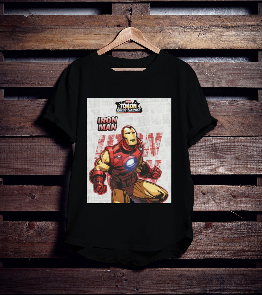 Marvel Tokon First Strike Iron Man Comic T-Shirt