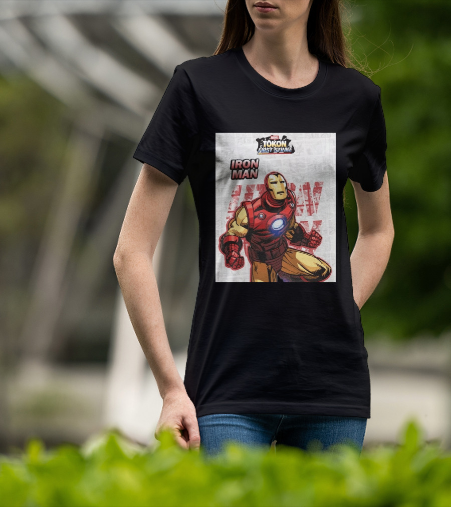 Marvel Tokon First Strike Iron Man Comic T-Shirt