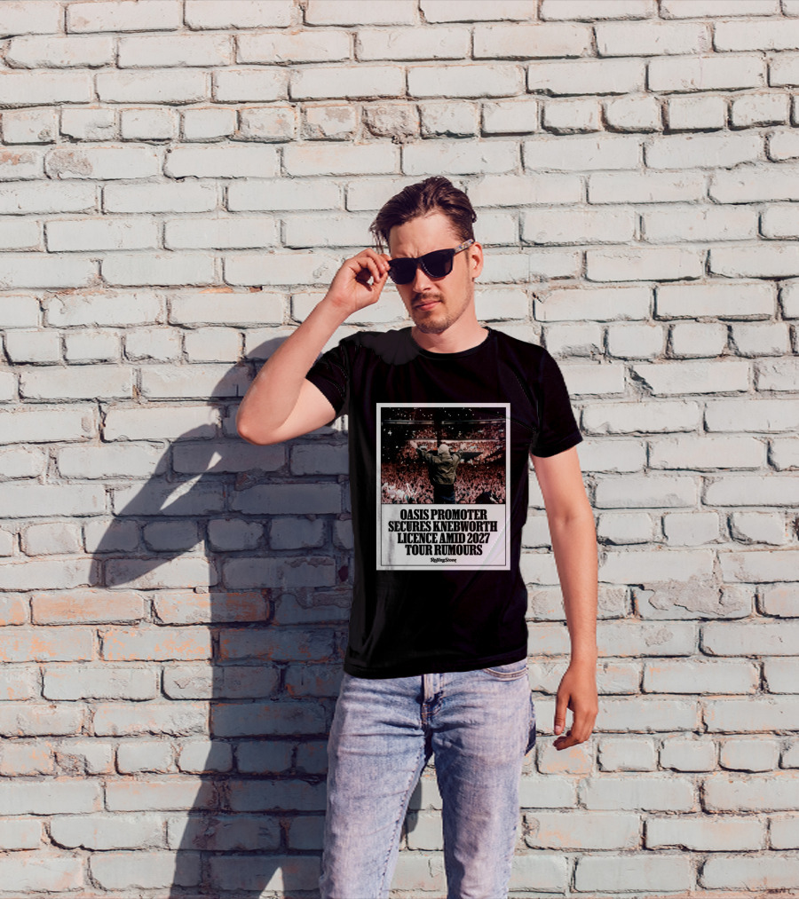Rolling Stone Oasis Promoter Secures Knebworth Licence Amid 2027 Tour Rumours T-Shirt