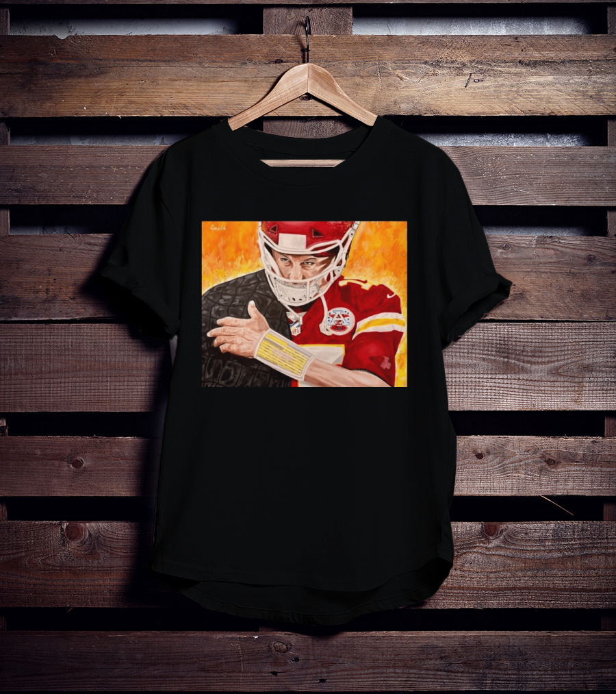 NFL Patrick Mahomes Kansas City Chiefs Player T-Shirt