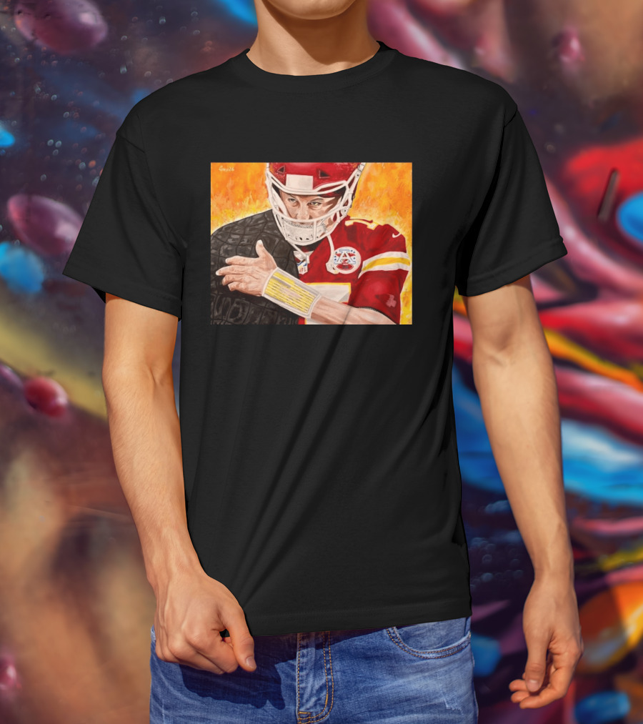 NFL Patrick Mahomes Kansas City Chiefs Player T-Shirt