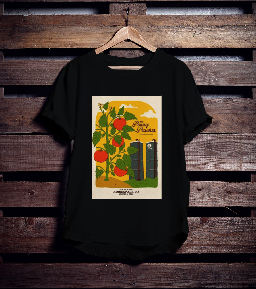 Penny Peaches With Loose Rope Series 7th Street Entry Minneapolis MN August 8 2026 T-Shirt