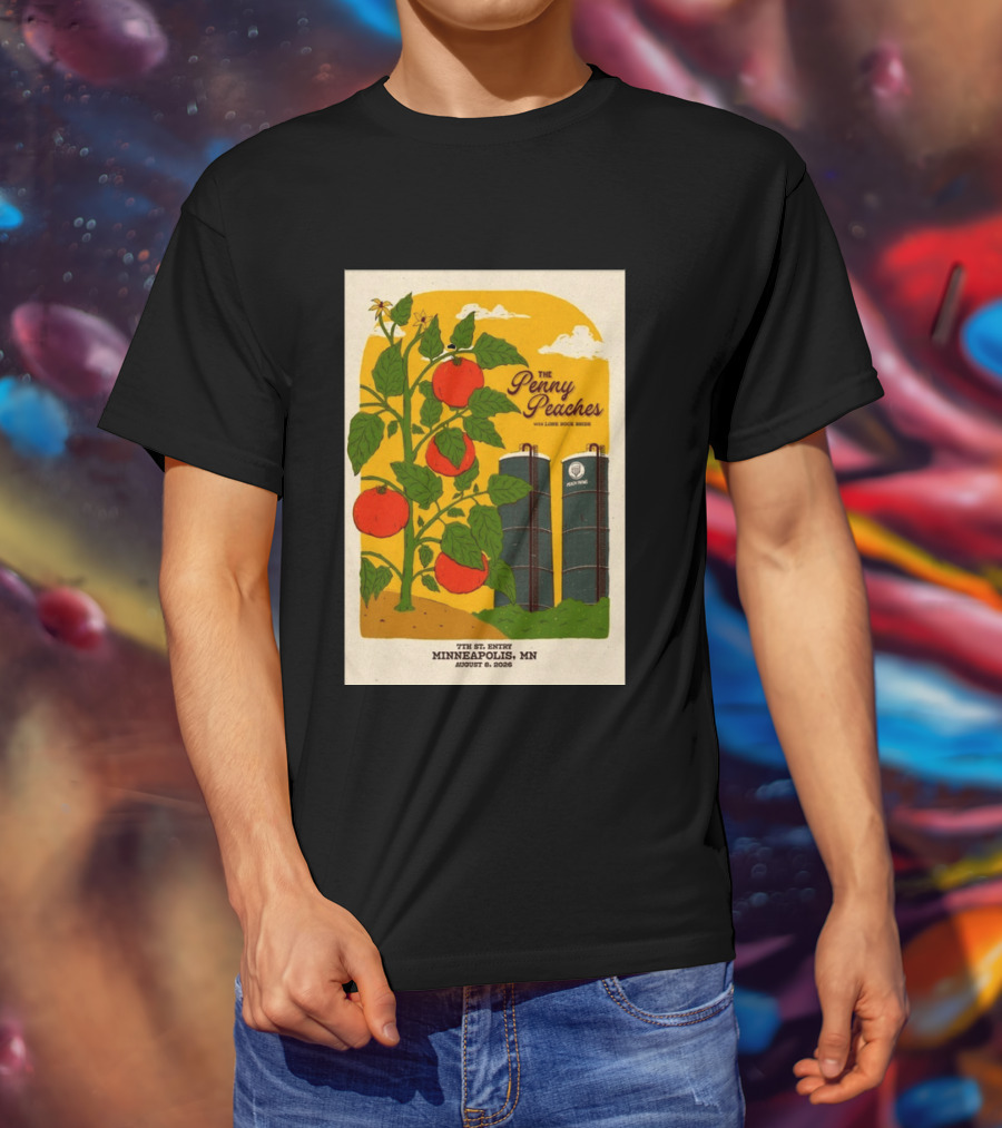 Penny Peaches With Loose Rope Series 7th Street Entry Minneapolis MN August 8 2026 T-Shirt