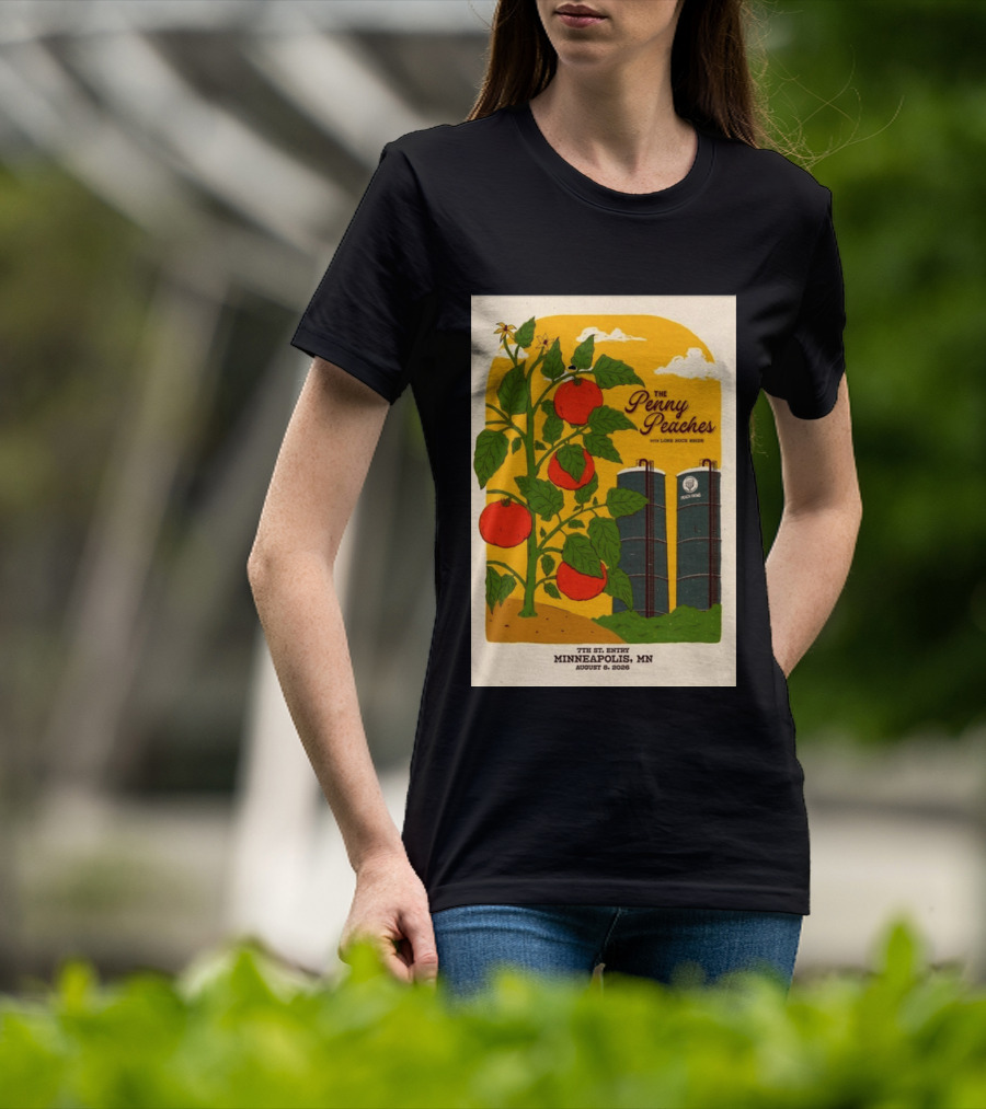 Penny Peaches With Loose Rope Series 7th Street Entry Minneapolis MN August 8 2026 T-Shirt