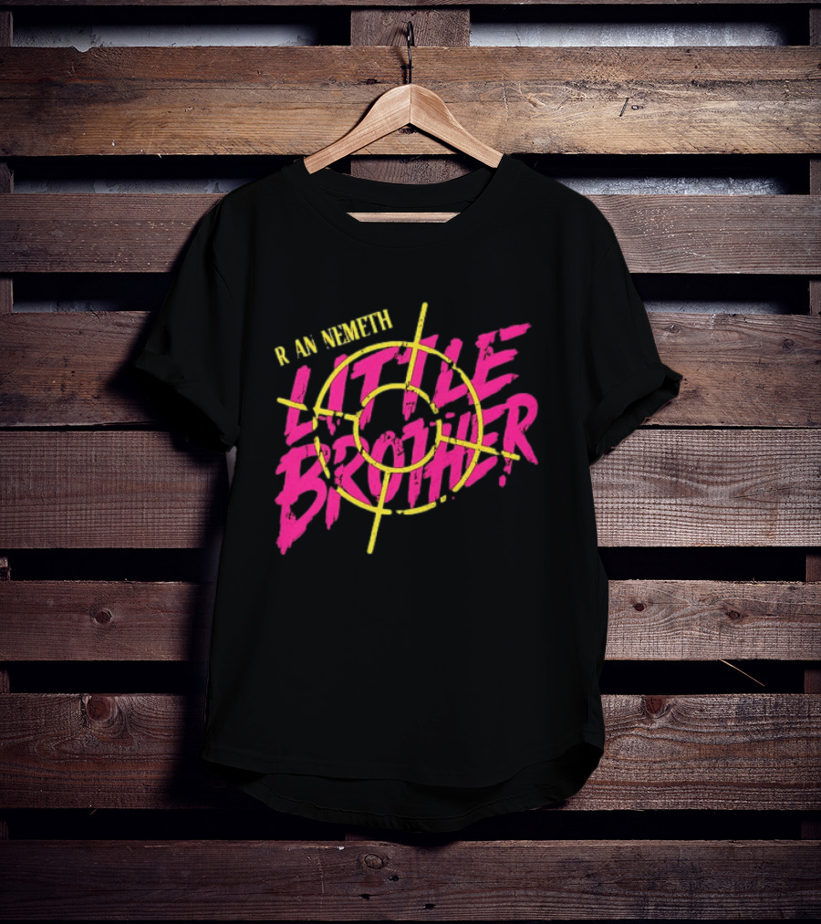 Ryan Nemeth Little Brother Target Wrestling AEW T-Shirt