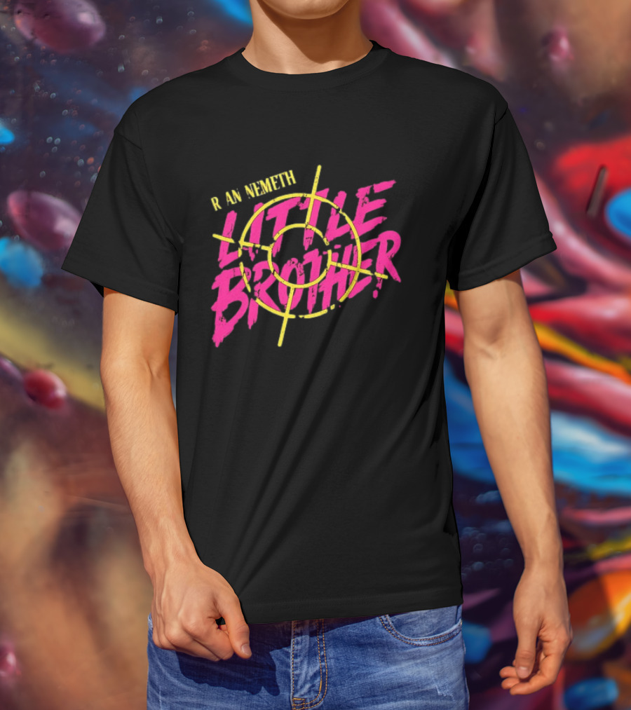 Ryan Nemeth Little Brother Target Wrestling AEW T-Shirt