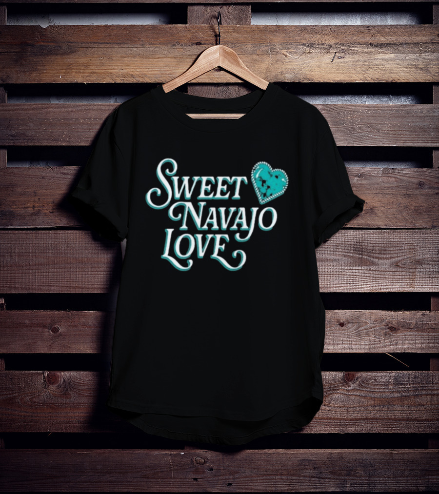 Sweet Navajo Love Heart T-Shirt