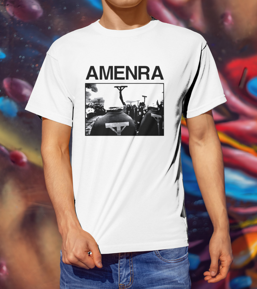 Amenra Ik Vond Je In De Ogen Van Mijn Medemens Crucifix T-Shirt